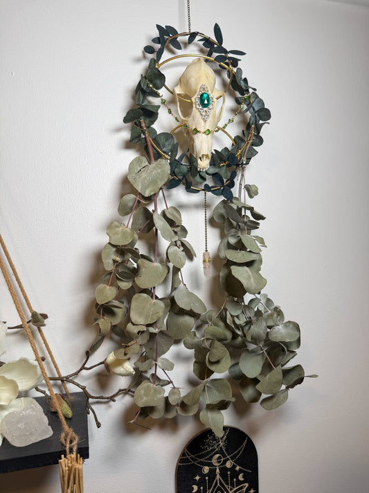 Fox Skull Decorative Wall Hanger