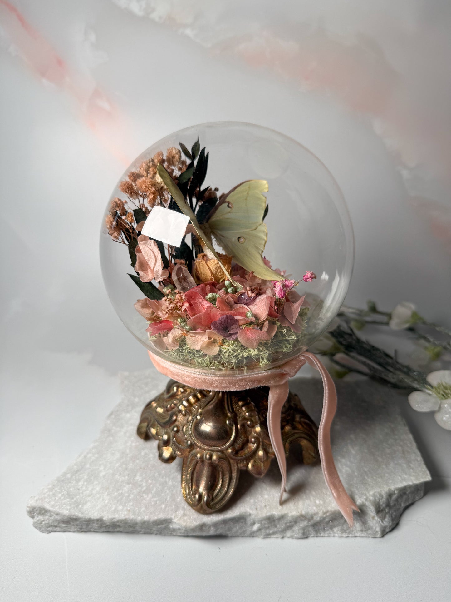 Actius Luna Antique Candleholder dome