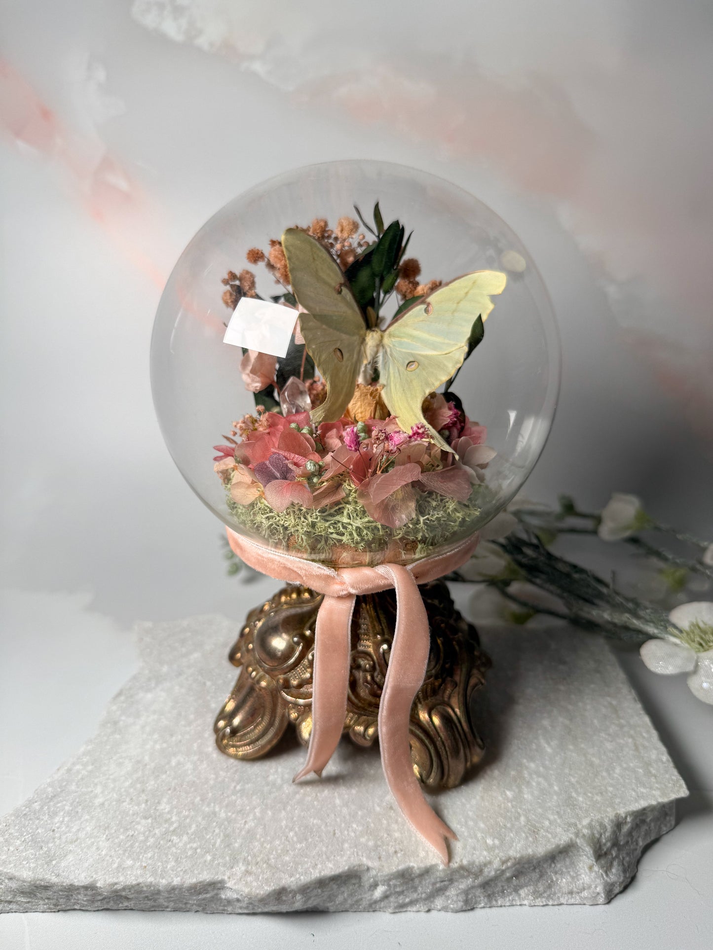 Actius Luna Antique Candleholder dome