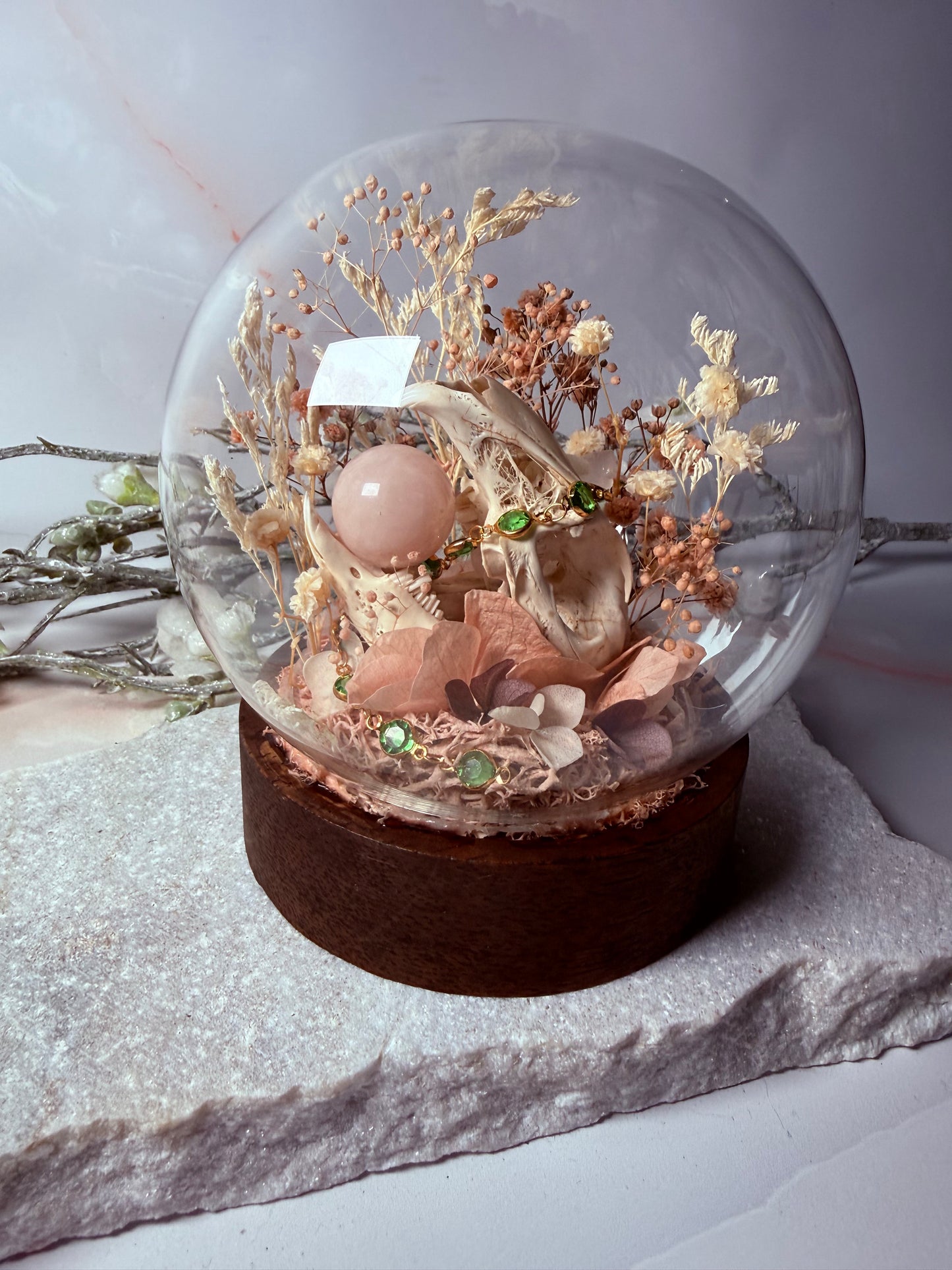 Rabbit Skull dome - Light up base