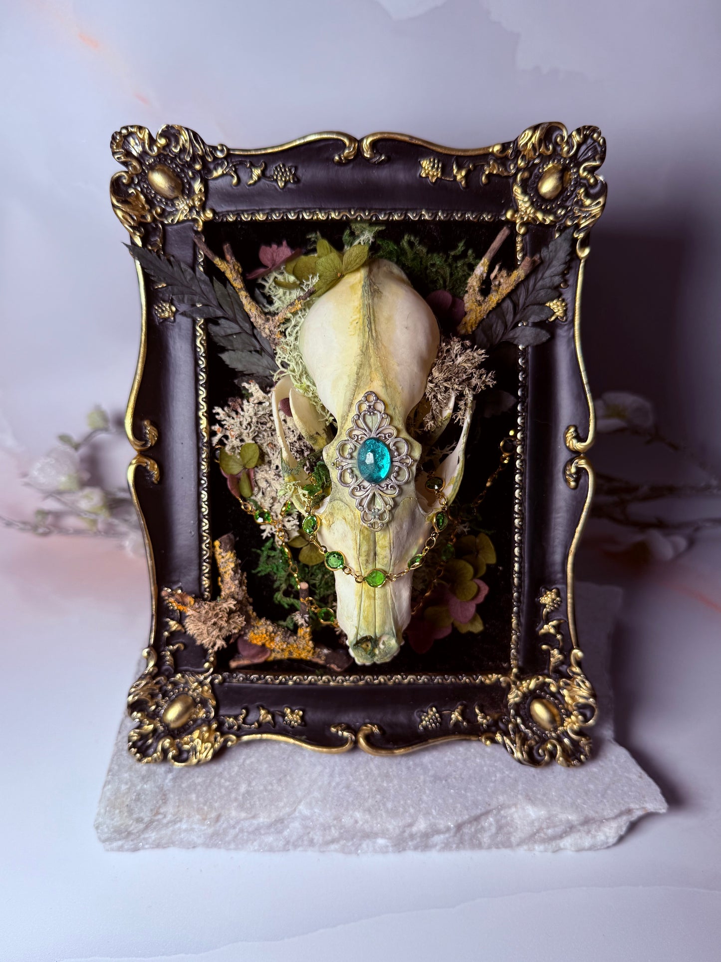 Overgrown Fox Skull - Valkyrie